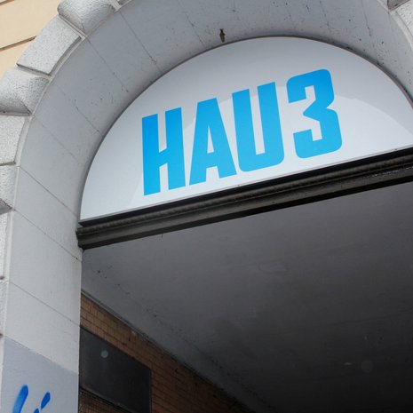 Frontansicht des Hebbel am Ufer HAU3 in Berlin. Frontansicht des Hebbel am Ufer HAU3 in Berlin.