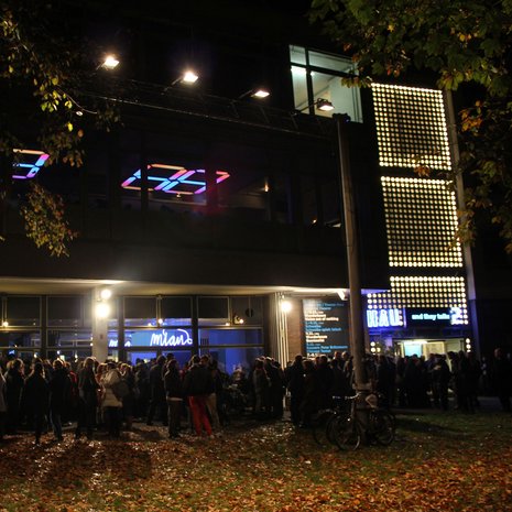 Frontansicht des Hebbel am Ufer HAU2 in Berlin. Frontansicht des Hebbel am Ufer HAU2 in Berlin.